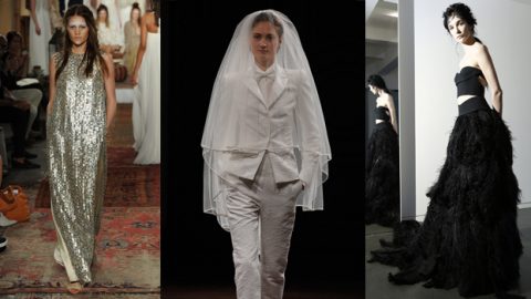 عروس ربيع 2016 تتخلي عن فستان زفافها