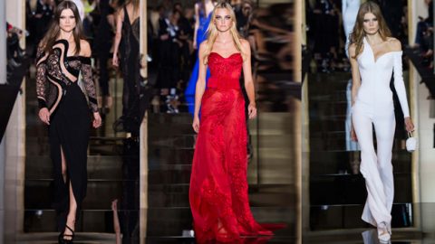 أتيليه فيرساتشي يتصدر أسبوع كوتور باريس لربيع 2015