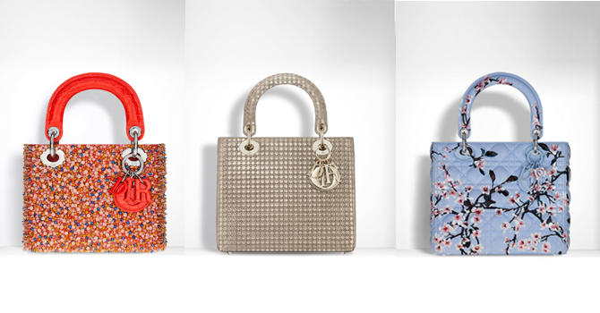 حقائب الـ lady dior أيقونة الموضة في شتاء 2015