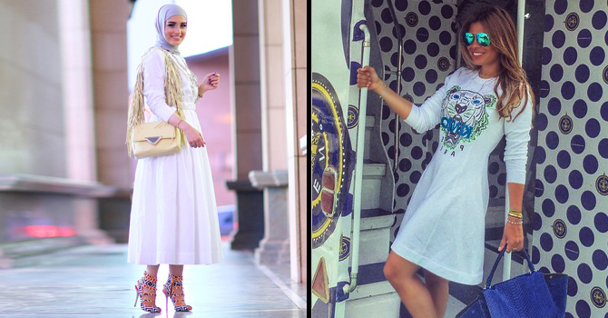 صيحة الأبيض ربيع 2015 على غرار الفاشينيستا