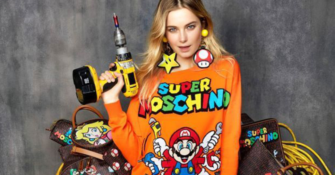 موسكينو تحتفل بعيد ميلاد ماريو الـ 30 في مجموعتها الجديدة