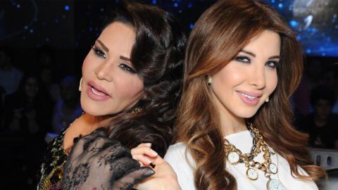 أحلام بالزي الفلكلوري ونانسي بإطلالة بسيطة