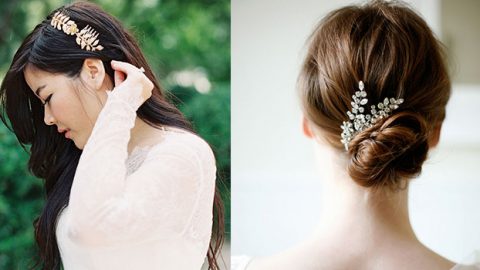 إكسسوارات شعر مذهلة تتوج طلتك بحفل الزفاف