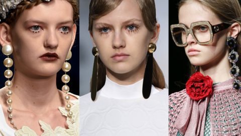 للجريئات فقط: الأقراط الطويلة الأكثر روجًا في صيف 2016