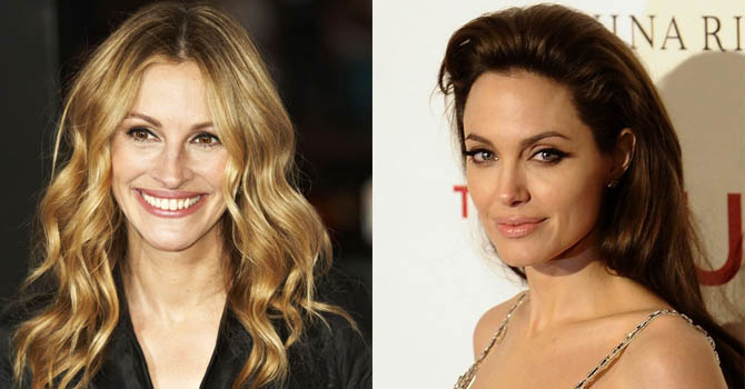 جوليا روبرتس تخطف الأضواء من أنجلينا جولي