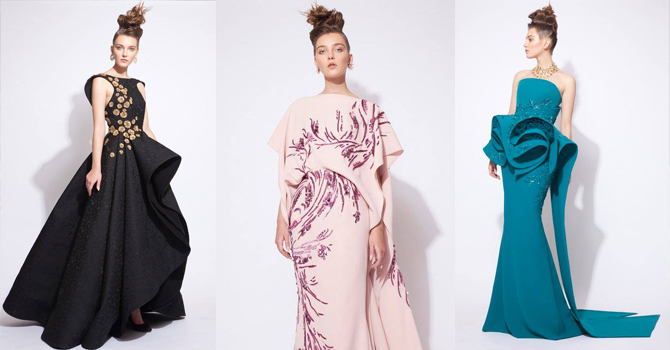 فساتين قزي واسطا شتاء 2016 ملكية جريئة