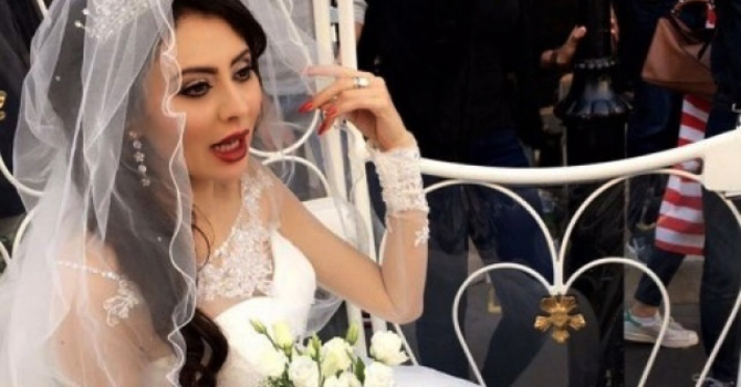 فيديو زفاف مريم حسين يفتح عليها أبواب السخرية