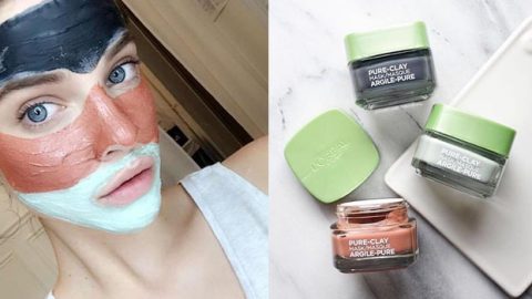 أقنعة طين لوريال باريس الجديدة لبشرة عذبة ونقية