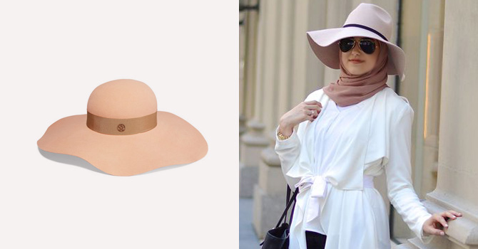 تسوقي القبعة الشاطئية الأكثر رواجًا بين الفاشينيستا المحجبات هذا الصيف