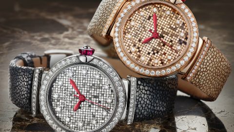 ساعة لوتشيا الجديدة الفاخرة من بولغاري تكريماً لروما القديمة