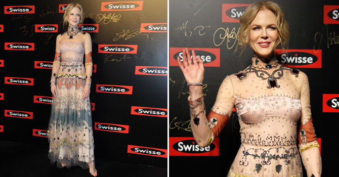 أحدث إطلالات نيكول كيدمان في الصين بالأكمام الطويلة