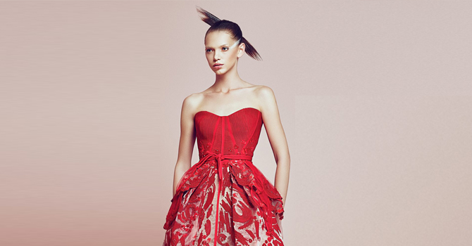 تشكيلة باسيل سودا ربيع 2015 تغمرها الورود الباستيل