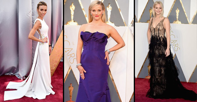 إطلالات نجمات بحفل الأوسكار 2016 خيبت الآمال