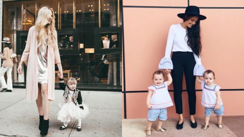 اكتشفي أيقونتي الموضة للأمهات في الشرق والغرب