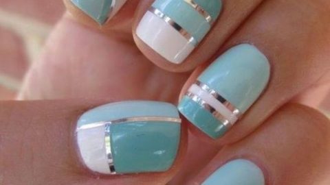 موضة النيل ارت nail art صيف 2015