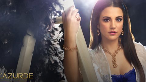 درة الوجه الإعلاني لمجوهرات لازوردي تشكيلة Shine