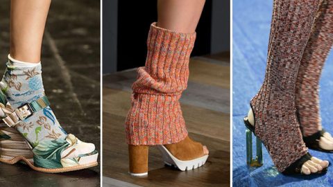 كيف سترتدي صيحة الأحذية مع الجوارب الربيع القادم ؟