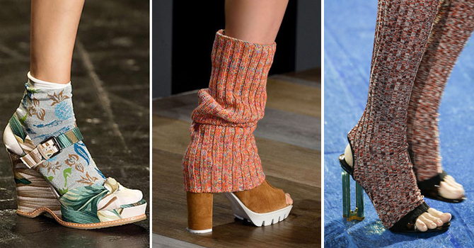 كيف سترتدي صيحة الأحذية مع الجوارب الربيع القادم ؟