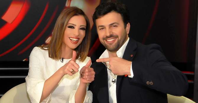 بالصور: زواج وفاء الكيلاني وتيم حسن وإليسا أول المهنئين
