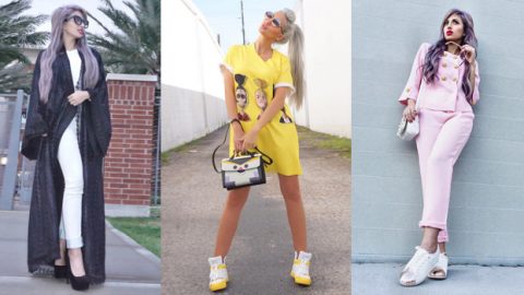 عارضة الأزياء السعودية روز تشعل أنستقرام بطلتها