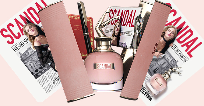 عطر النعومة و الصخب سكاندل من جان بول غوتييه