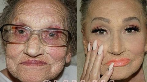 الجدة ليفيا صاحبة هاشتاغ Glam maa