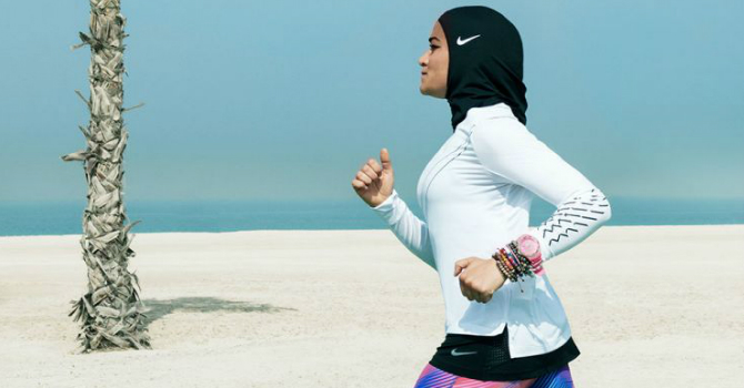 الحجاب الرياضي يرشح نايكي لجائزة مرموقة