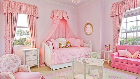 ديكور باللون الوردي لكل محبيه