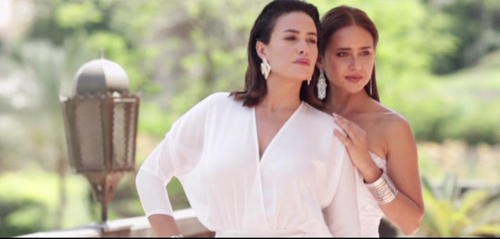 هند صبري ونيللي كريم في جلسة تصوير واحدة لصالح Vogue العربية