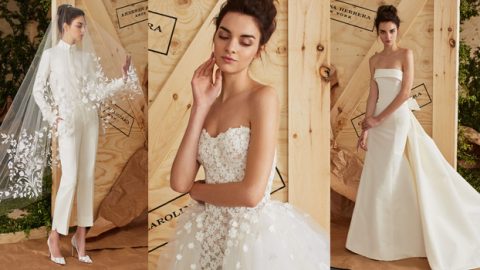 عروس كارولينا هيريرا ربيع 2017 بأناقة امرأة اليوم