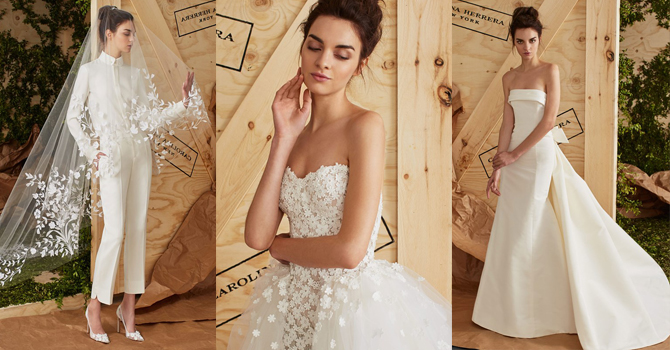 عروس كارولينا هيريرا ربيع 2017 بأناقة امرأة اليوم