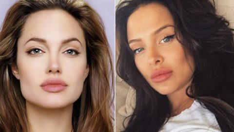 شبيهة أنجلينا جولي تزداد شهرة بعد مرضها