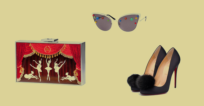 إكسسوارات مرحة من  يوليانا سيرجينكو شتاء 2016