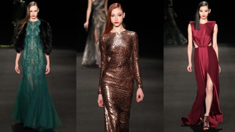 أسبوع نيويورك : مونيك لولييه خريف 2016 امرأة من زمن العشرينات