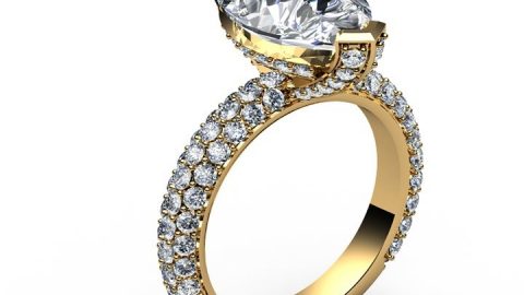 خواتم خطبه ذهبية موديل 2013