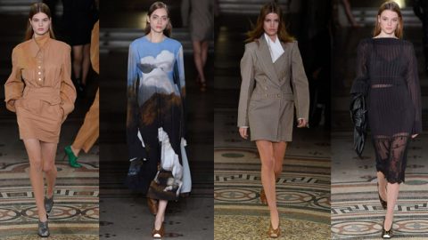 المرأة العصرية تتصدر عرض ستيلا مكارتني بأسبوع باريس شتاء 2018