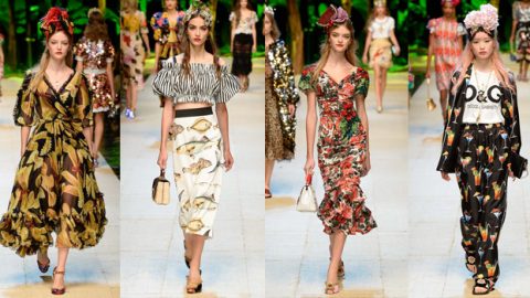 ميلانو ربيع 2017: دولتشي أند غابانا في رحلة إلى إيطاليا الاستوائية