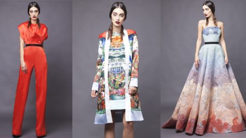 حصري حواء لايف: أزياء حسين بظاظا ربيع 2016 تروي قصة أميرة إيرانية