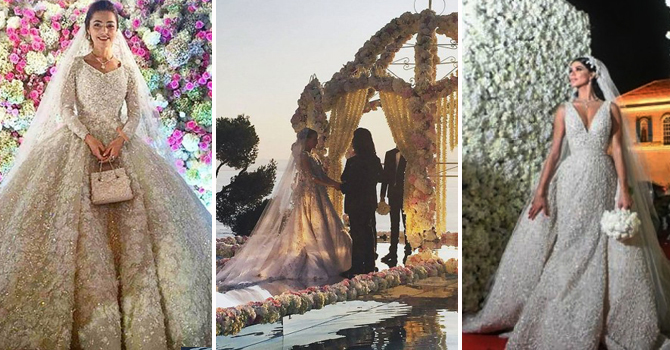 منافسة رجال الأعمال حول العالم بحفلات الزفاف الأسطورية