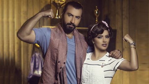 أحدث الصور التي جمعت فؤاد علي وهيا عبد السلام