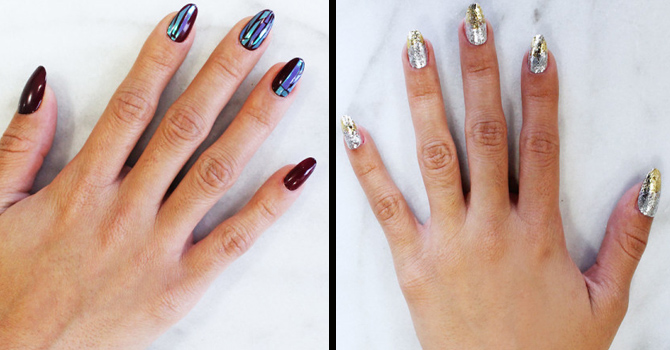 بالصور: رسمات أظافر احتفالية تتوج يديكِ بالكريسماس