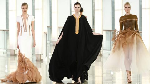 تشكيلة ستيفان رولان ربيع 2015 هوت كوتور بين الشفافية والاحتشام