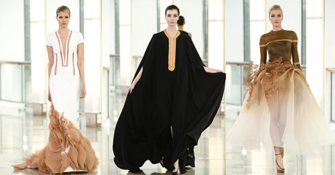 تشكيلة ستيفان رولان ربيع 2015 هوت كوتور بين الشفافية والاحتشام