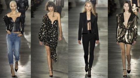 باريس ربيع 2017: سان لوران يستعين بامرأة الثمانينيات الجريئة