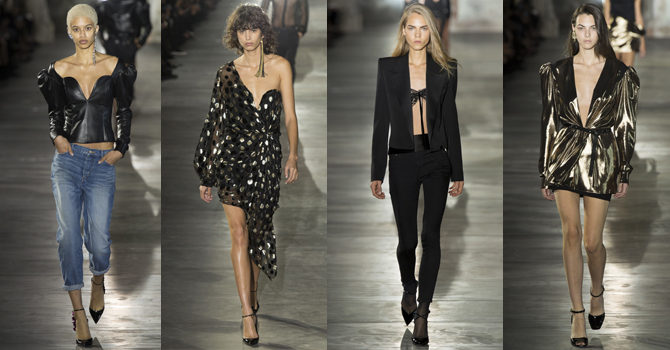 باريس ربيع 2017: سان لوران يستعين بامرأة الثمانينيات الجريئة