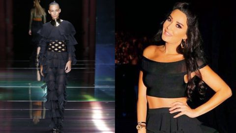 سيرين عبد النور تثير موجة من الجدل ببنطالها الغريب