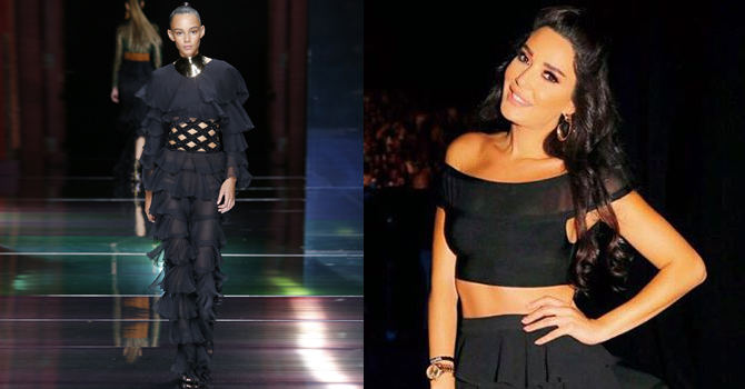 سيرين عبد النور تثير موجة من الجدل ببنطالها الغريب