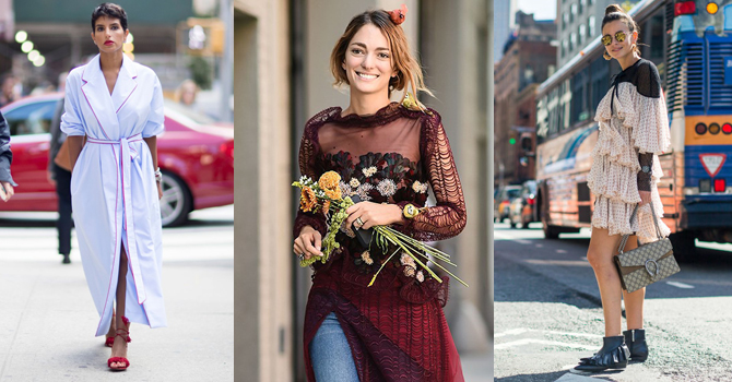 أجمل إطلالات أسبوع موضة الشارع النيويوركي ربيع 2017