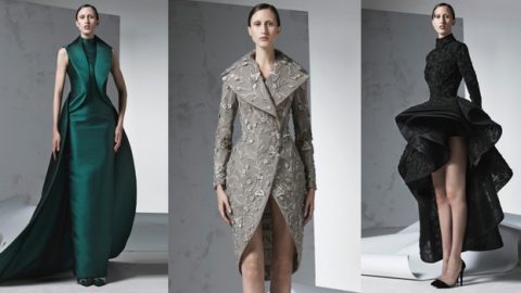 أزياء محمد آشي شتاء 2016 بخطوط ملكية وطابع فيكتوري