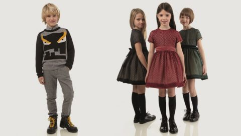 أقتني ملابس أطفالك من فيندي خريف 2014